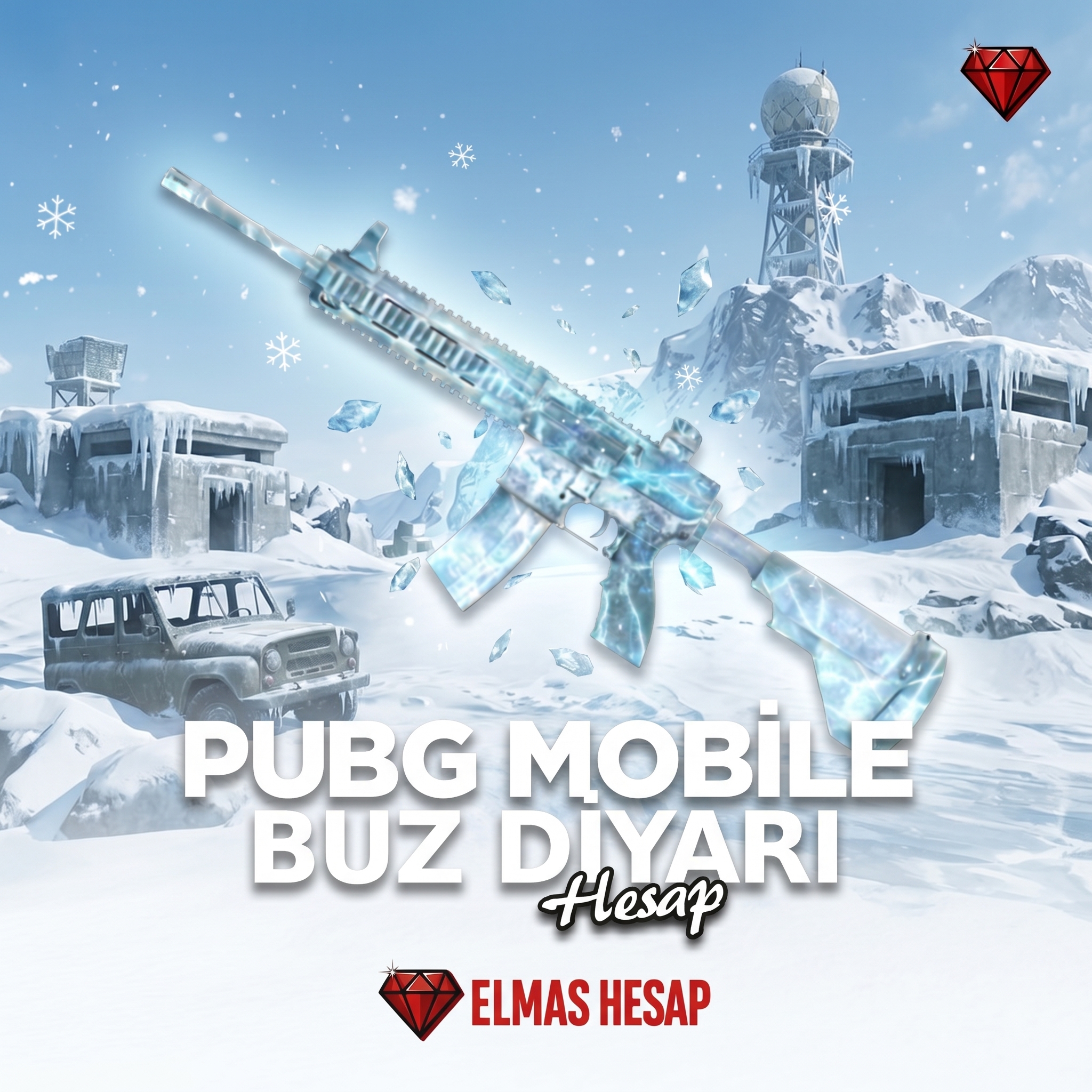 Pubg Mobile Buz Diyarı Hesap Random